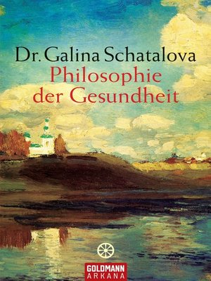 cover image of Philosophie der Gesundheit